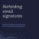 Rethinking email signatures