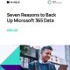 Seven Reason to Back up Microsoft 365 Data